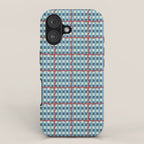 Nautical Rustic Plaid iPhone Case Gallery Image 1