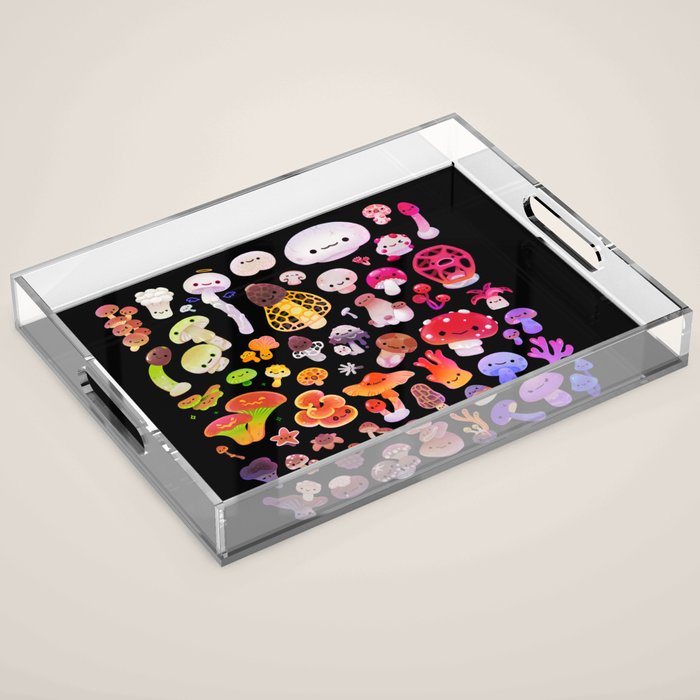 Mushroom Acrylic Tray Gallery Image 1
