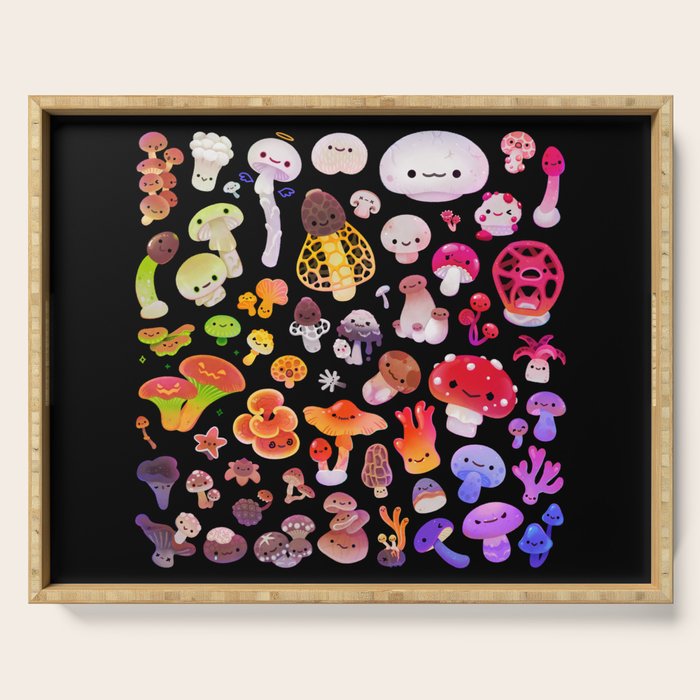 Mushroom Serving Tray Gallery Image 1