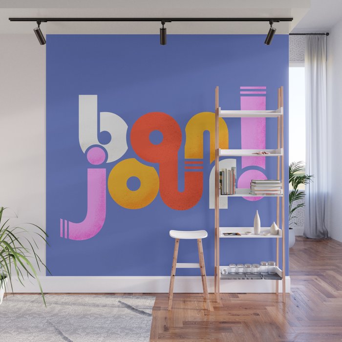 bonjour! french design Wall Mural Gallery Image 1