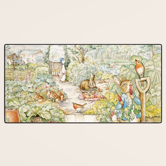 Peter the rabbit  Desk Mat Gallery Image 3