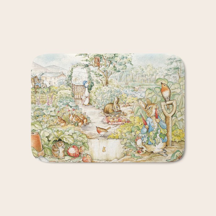 Peter the rabbit  Bath Mat Gallery Image 1