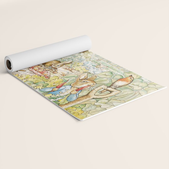 Peter the rabbit  Yoga Mat Gallery Image 2