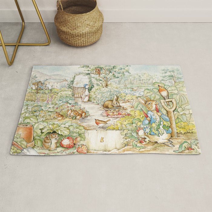 Peter the rabbit  Rug