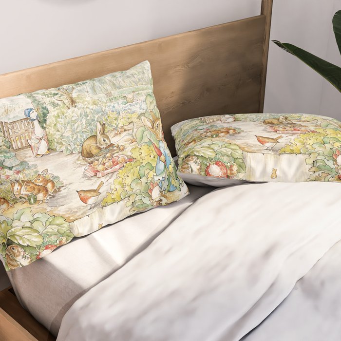 Peter the rabbit  Pillow Sham Gallery Image 2
