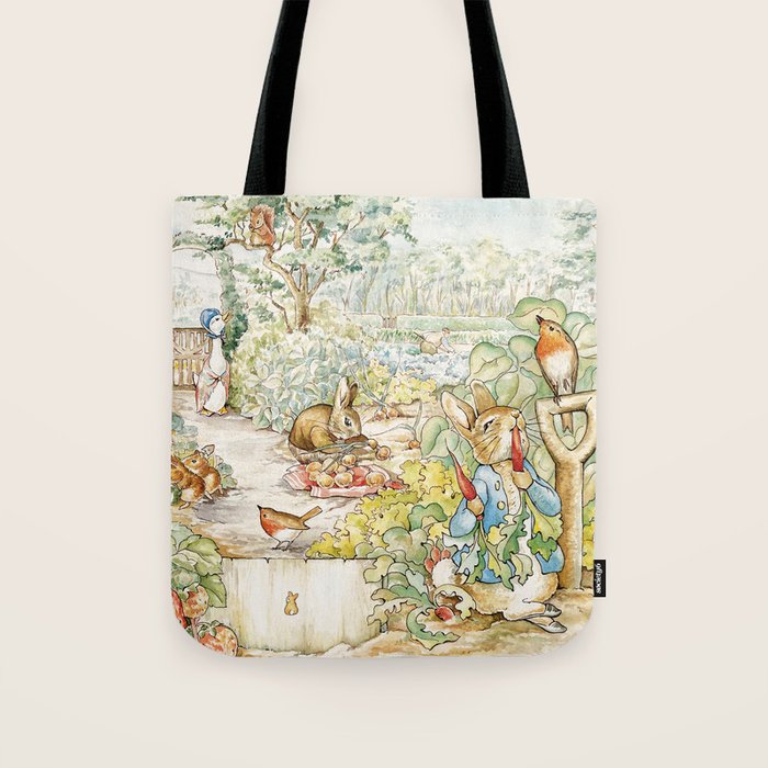 Peter the rabbit  Tote Bag Gallery Image 1