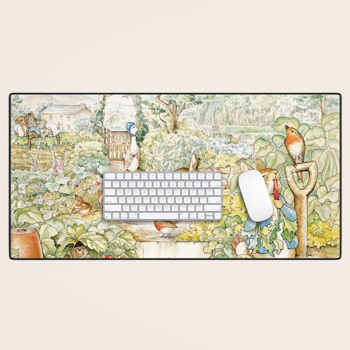 Peter the rabbit  Desk Mat Gallery Image 1