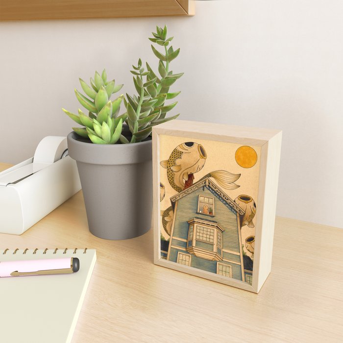 Fish Migration Mini Art Print Gallery Image 2