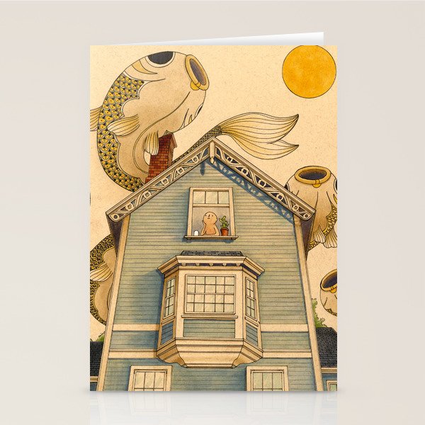 Fish Migration Stationery Card Gallery Image 1