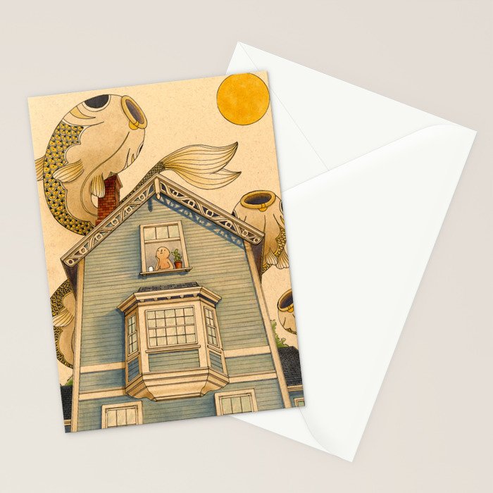 Fish Migration Stationery Card Gallery Image 2