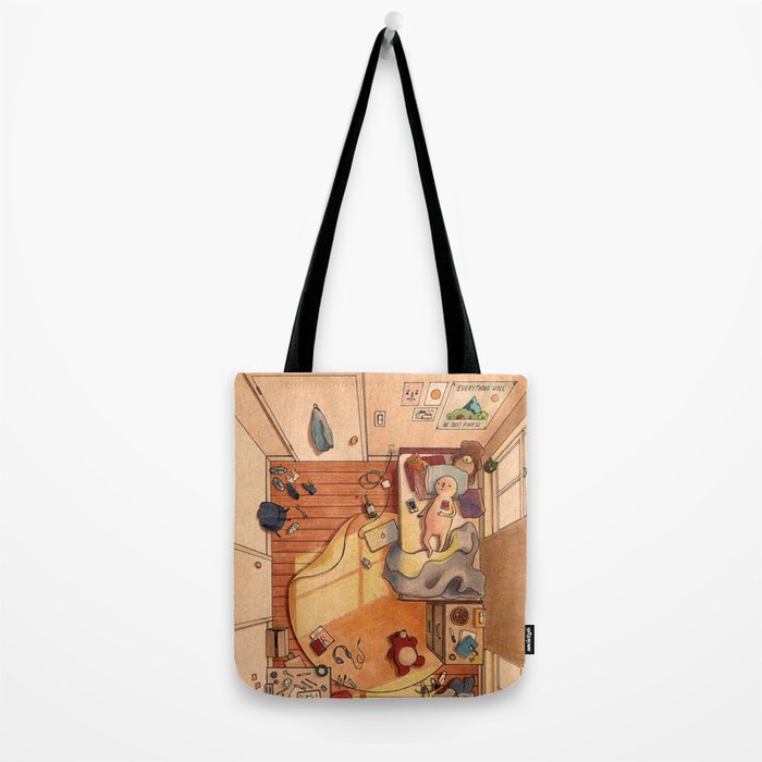 Lonely Afternoons Tote Bag Gallery Image 2