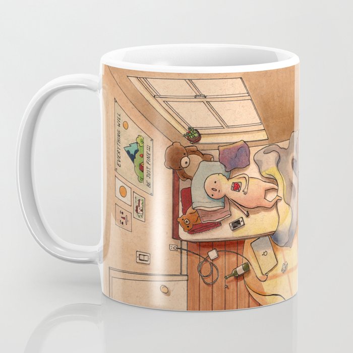 Lonely Afternoons Coffee Mug Gallery Image 3