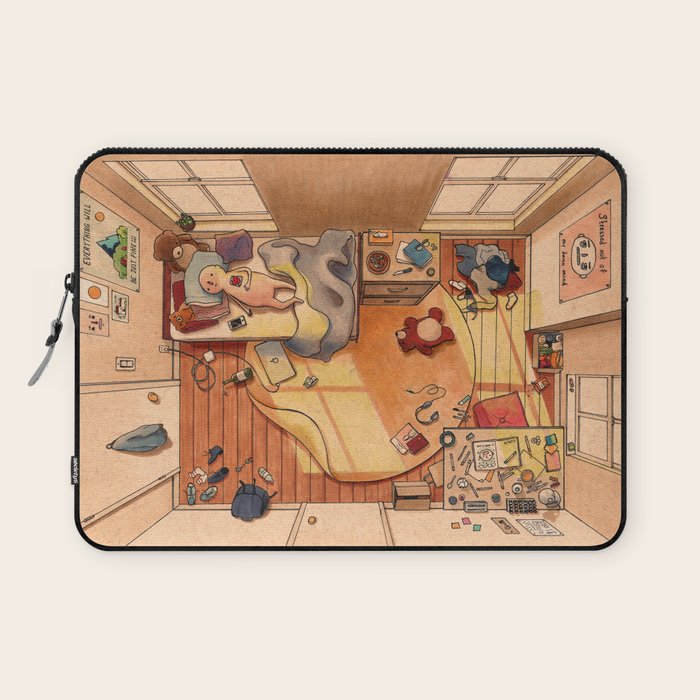 Lonely Afternoons Laptop Sleeve Gallery Image 1