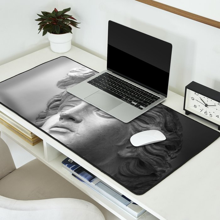 Shadow Figure I Desk Mat Gallery Image 2