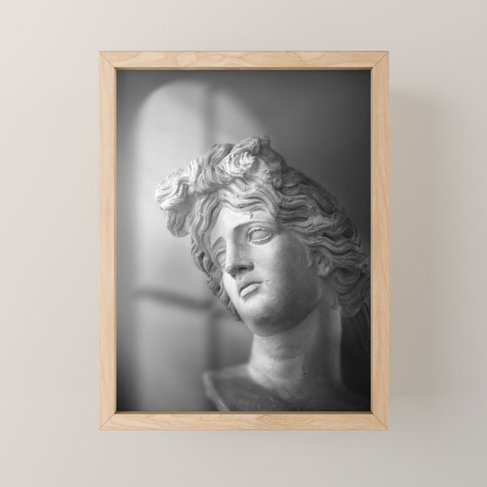 Shadow Figure I Mini Art Print Gallery Image 1
