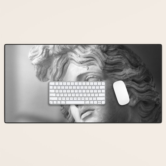 Shadow Figure I Desk Mat Gallery Image 1