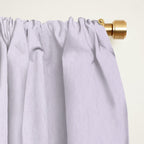 Inspired by Pantone Chive Blossom Purple 18-3634 Watercolor Abstract Art Window Curtain Gallery Image 2