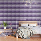 Inspired by Pantone Chive Blossom Purple 18-3634 Watercolor Abstract Art Wallpaper Gallery Image 3
