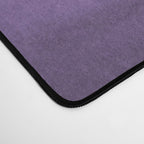 Inspired by Pantone Chive Blossom Purple 18-3634 Watercolor Abstract Art Desk Mat Gallery Image 4