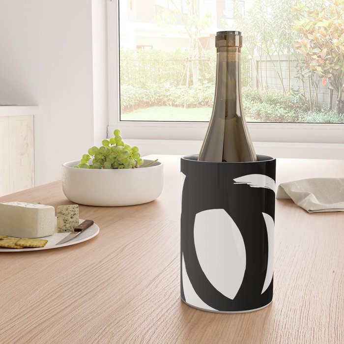 Ink Eye White Background Wine Chiller Gallery Image 4