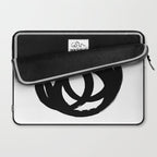 Ink Eye White Background Laptop Sleeve Gallery Image 2