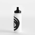 Ink Eye White Background Water Bottle Gallery Image 2