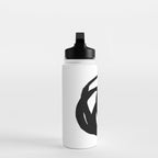 Ink Eye White Background Water Bottle Gallery Image 3