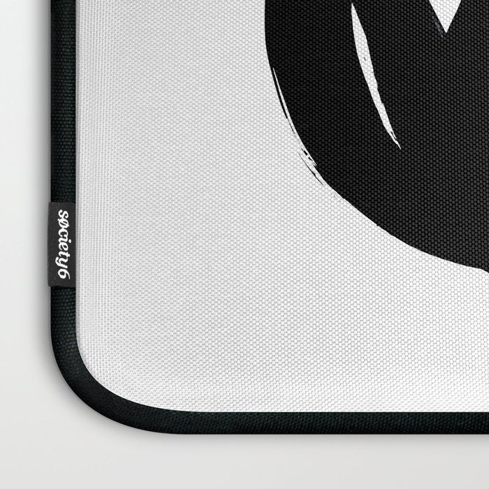 Ink Eye White Background Laptop Sleeve Gallery Image 3
