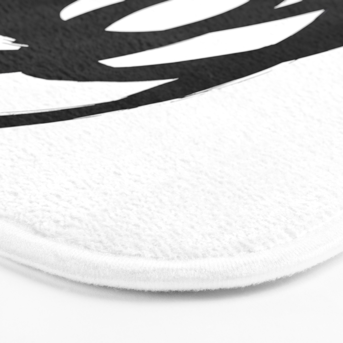 Ink Eye White Background Bath Mat Gallery Image 3