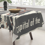 Stowe Vermont, ski capital of the east Tablecloth Gallery Image 3
