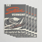 Stowe Vermont, ski capital of the east Wrapping Paper Gallery Image 3