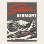 Stowe Vermont, ski capital of the east Poster Gallery Image 4