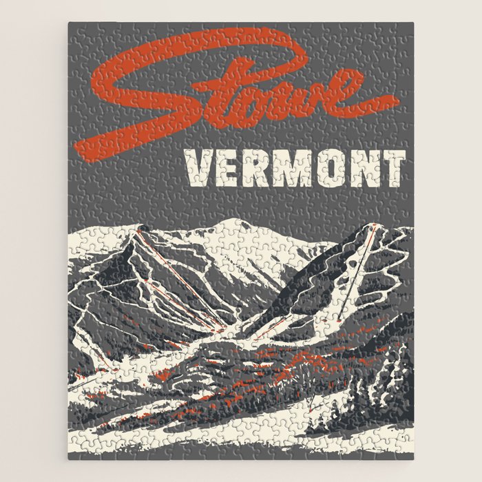 Stowe Vermont, ski capital of the east Jigsaw Puzzle Gallery Image 1