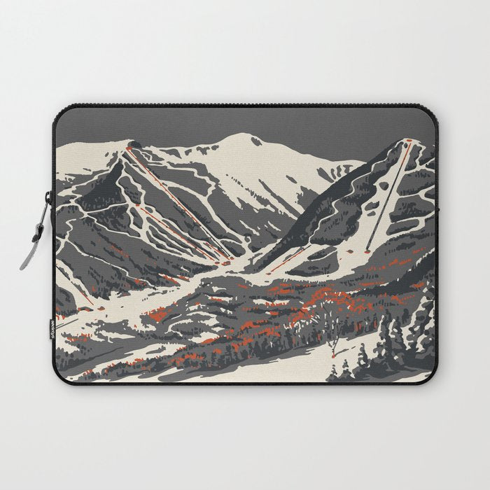 Stowe Vermont, ski capital of the east Laptop Sleeve Gallery Image 1