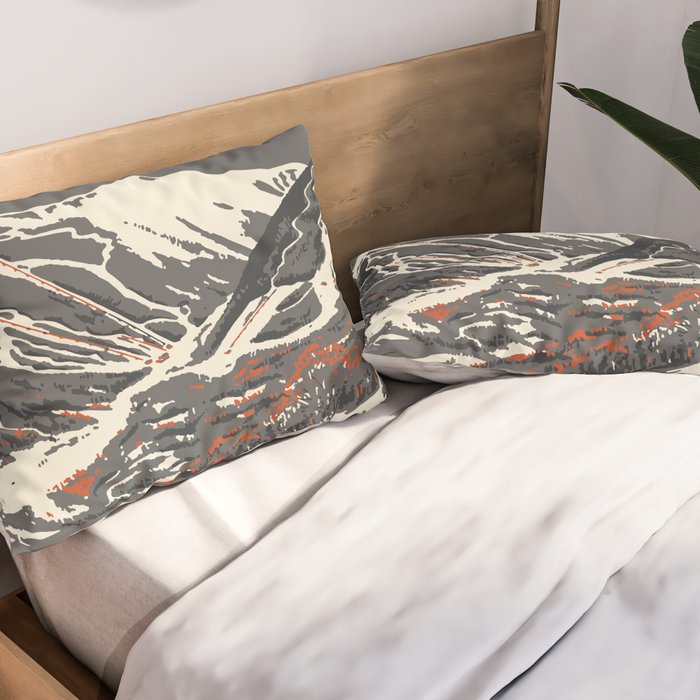 Stowe Vermont, ski capital of the east Pillow Sham Gallery Image 2