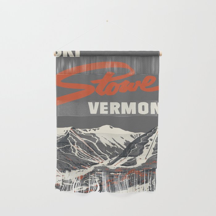 Stowe Vermont, ski capital of the east Wall Hanging Gallery Image 1