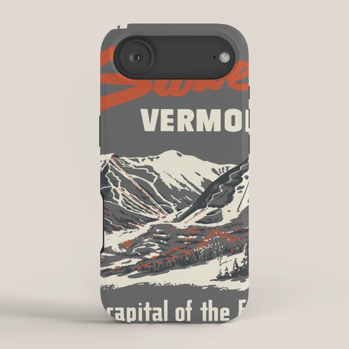 Stowe Vermont, ski capital of the east iPhone Case Gallery Image 2