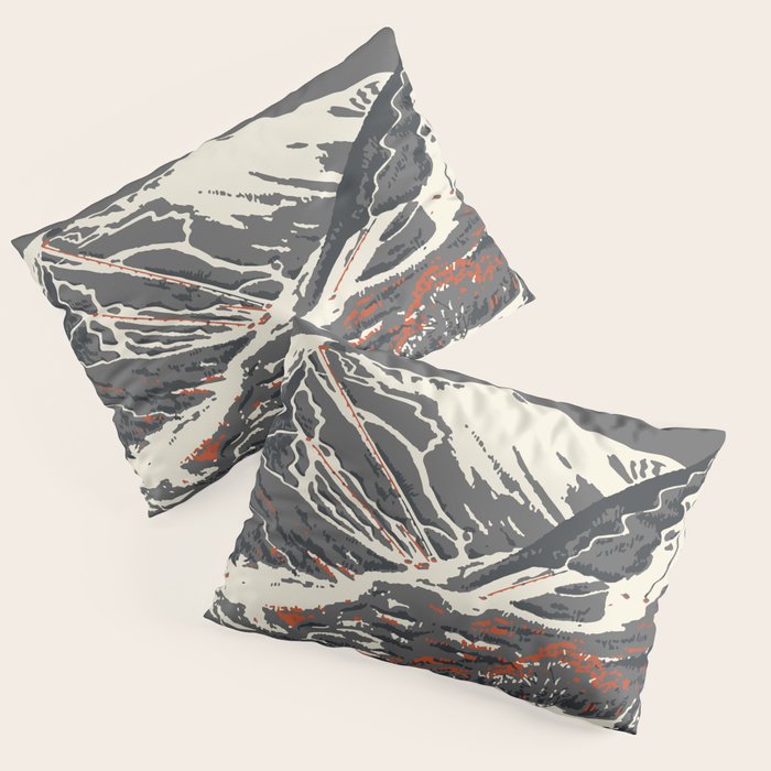 Stowe Vermont, ski capital of the east Pillow Sham Gallery Image 1