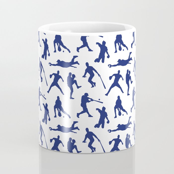 Blue Baseball Players Coffee Mug Gallery Image 4