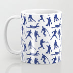 Blue Baseball Players Coffee Mug Gallery Image 3