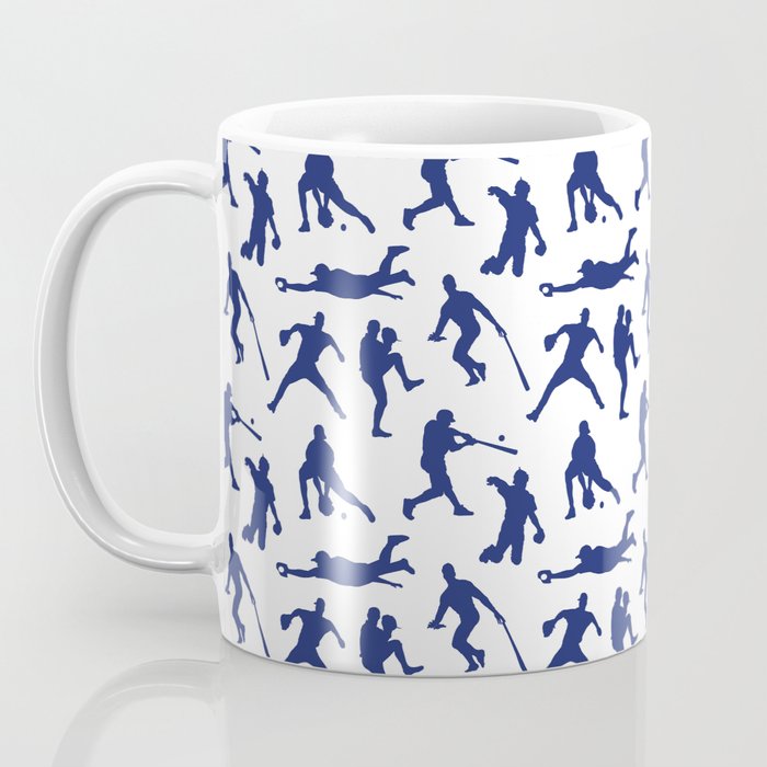 Blue Baseball Players Coffee Mug Gallery Image 3