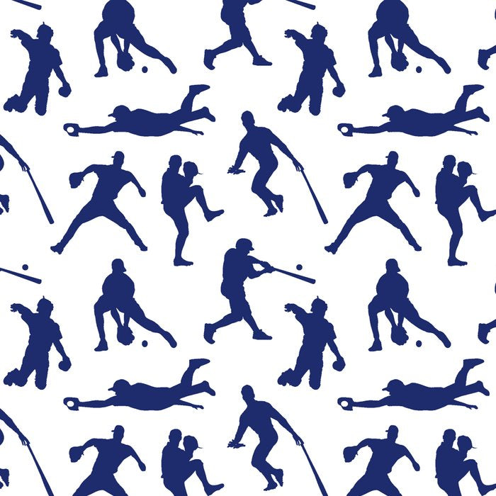 Blue Baseball Players Coffee Mug Gallery Image 2