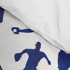 Blue Baseball Players Comforter Gallery Image 4