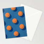 BALLS Table Tennis - pattern Stationery Card Gallery Image 2