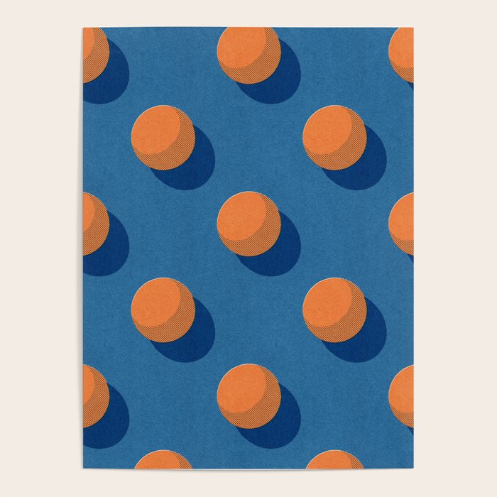 BALLS Table Tennis - pattern Poster Gallery Image 4