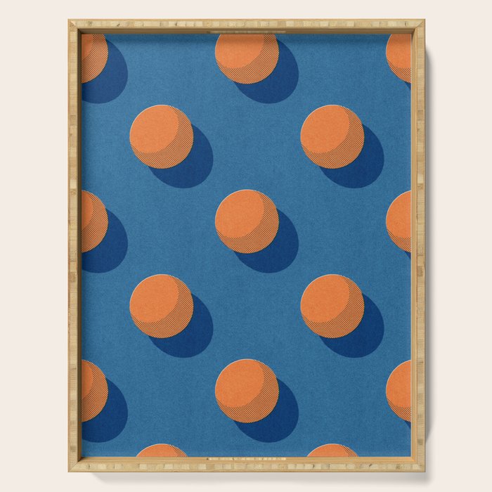 BALLS Table Tennis - pattern Serving Tray Gallery Image 1
