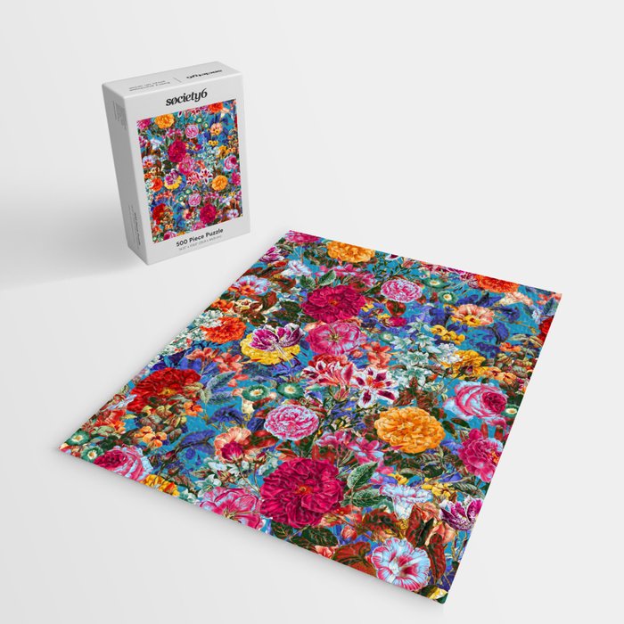 Multicolored Secret Garden Jigsaw Puzzle Gallery Image 2