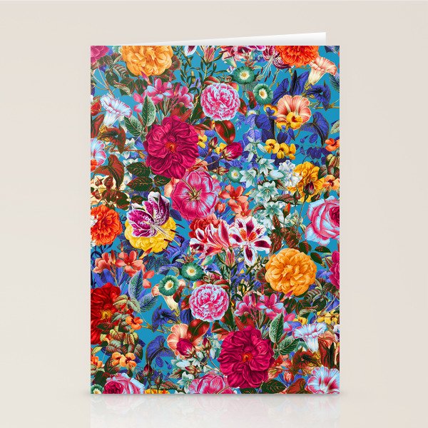 Multicolored Secret Garden Stationery Card Gallery Image 2