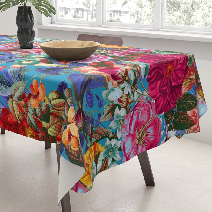 Multicolored Secret Garden Tablecloth Gallery Image 3