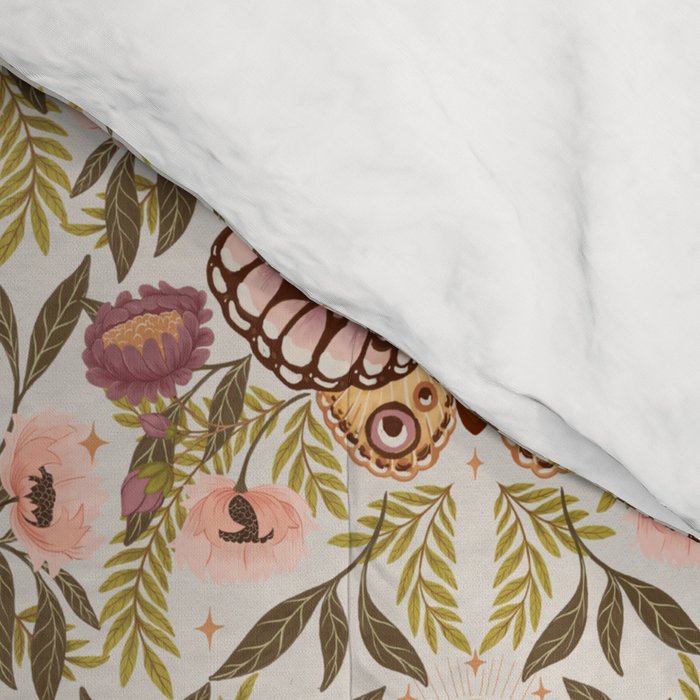 Countryside Garden Moth Comforter Gallery Image 4